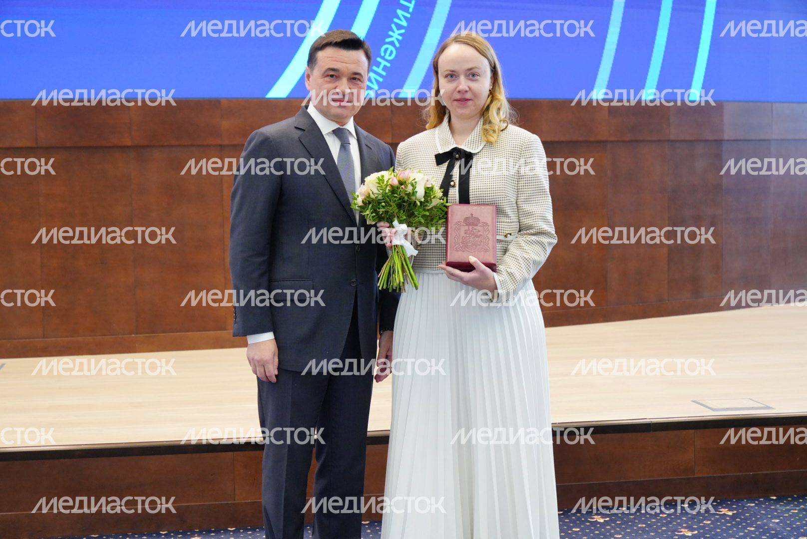 Торжественное мероприятие, посвященное Дню учителя, с участием Губернатора Подмосковья