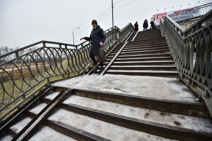 Снежная погода в Москве