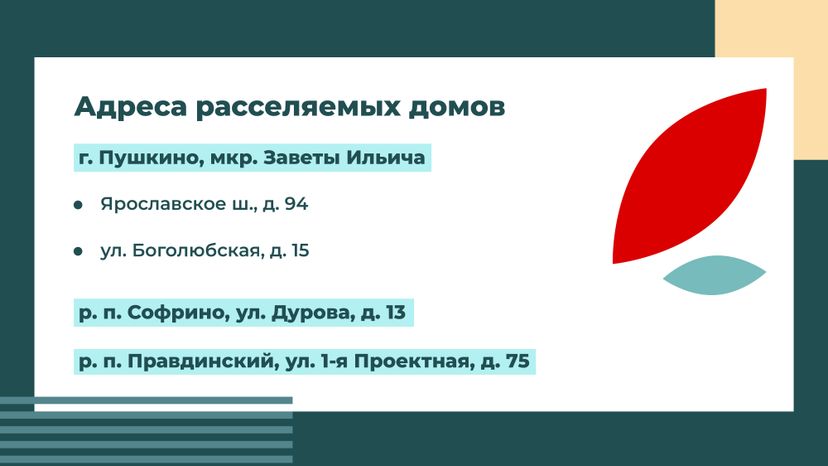 Переселение Пушкино