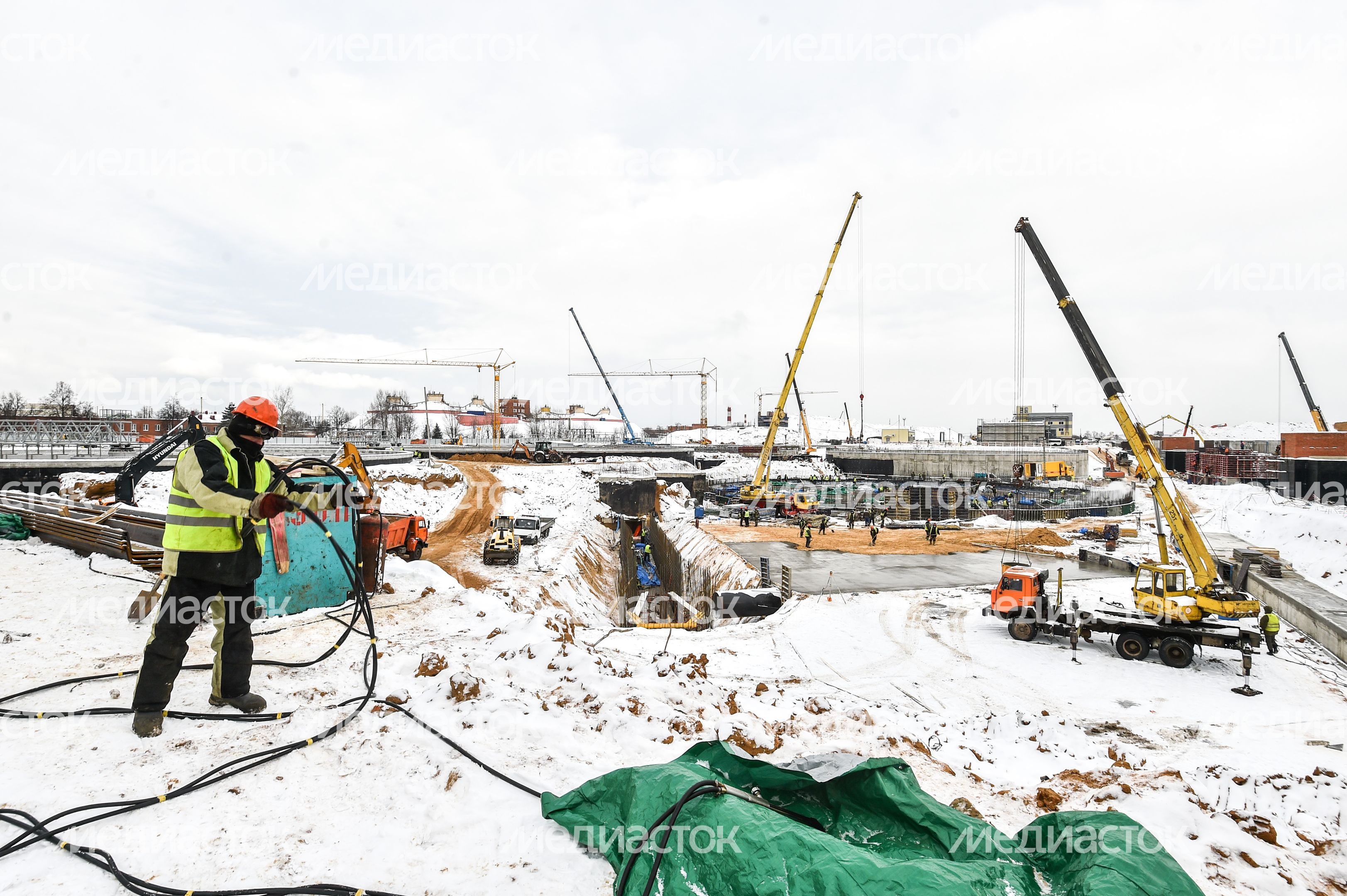 Реконструкция Люберецких очистных сооружений