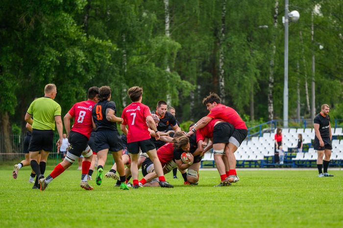 Чемпионат молодежных команд по регби в Щелково: «ВВА-Подмосковье-м» – «СлаваМАР»