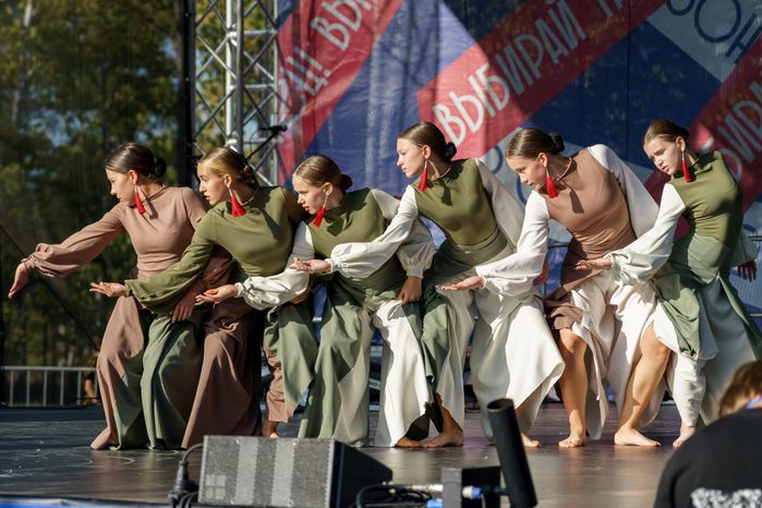 Гала-концерт второго сезона фестиваля «Город танцует в парках» в Ивантеевке
