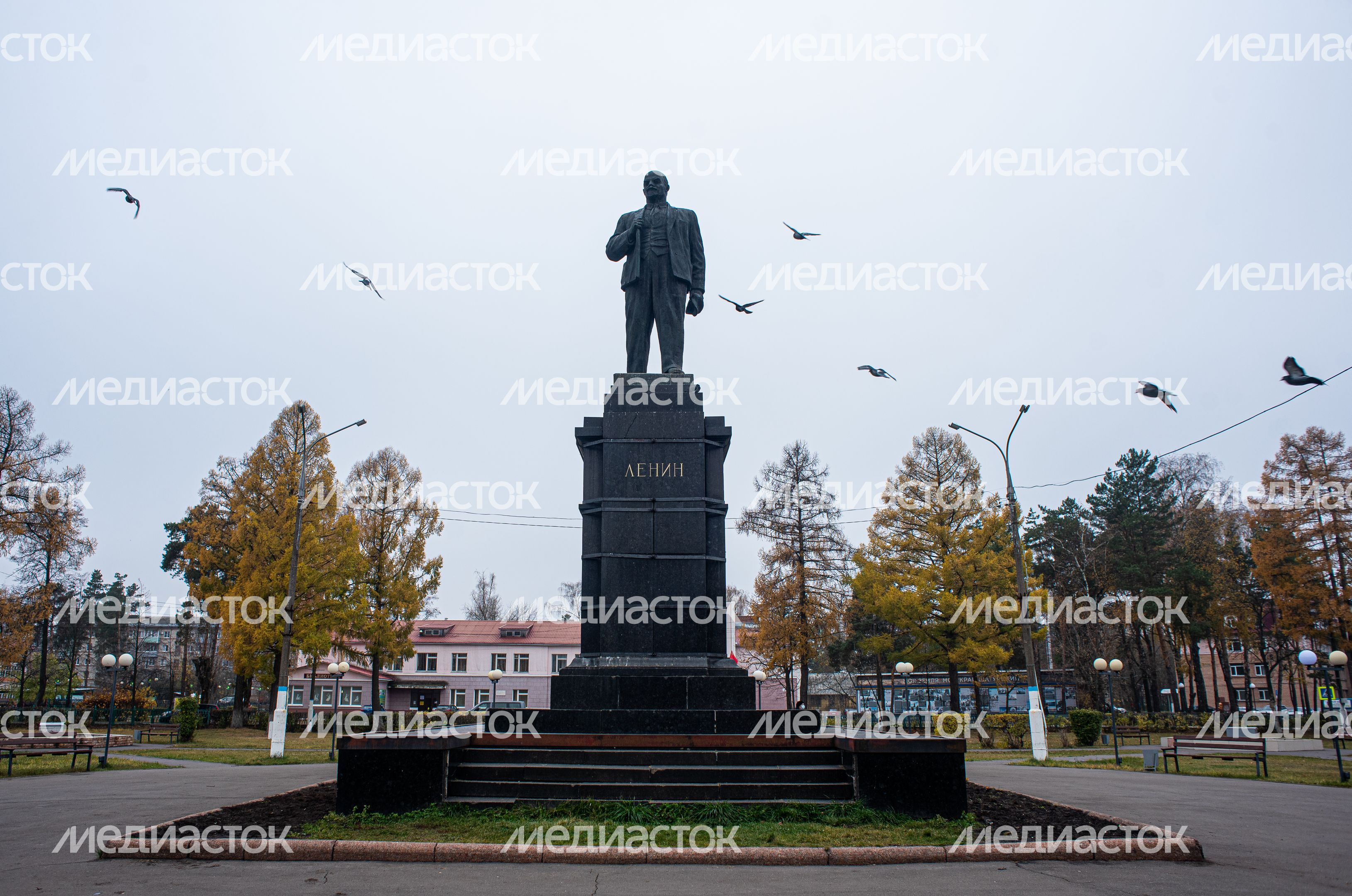 Осенние виды города Шатура