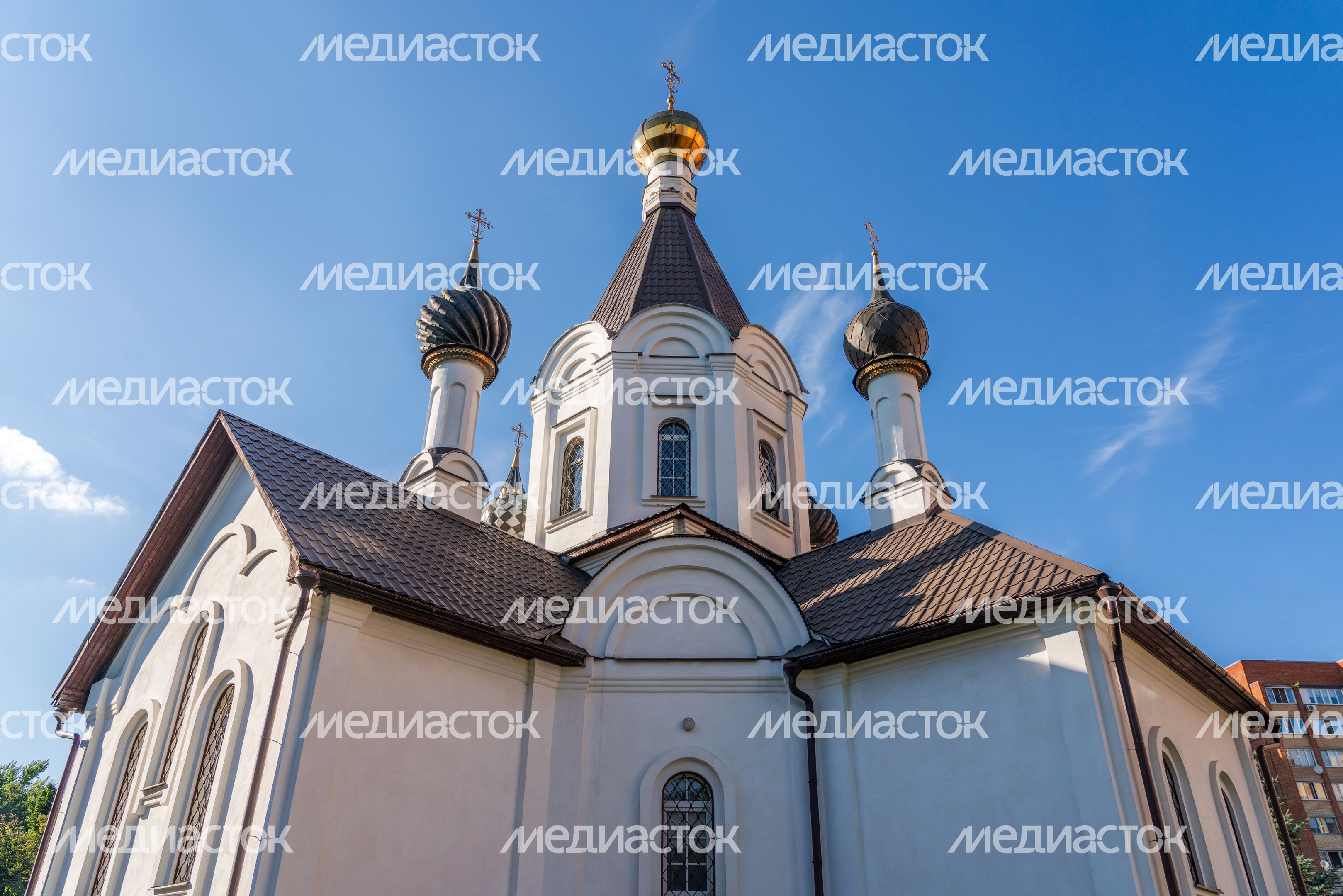 Церковь Рождества Христова в микрорайоне Центральный в Домодедово