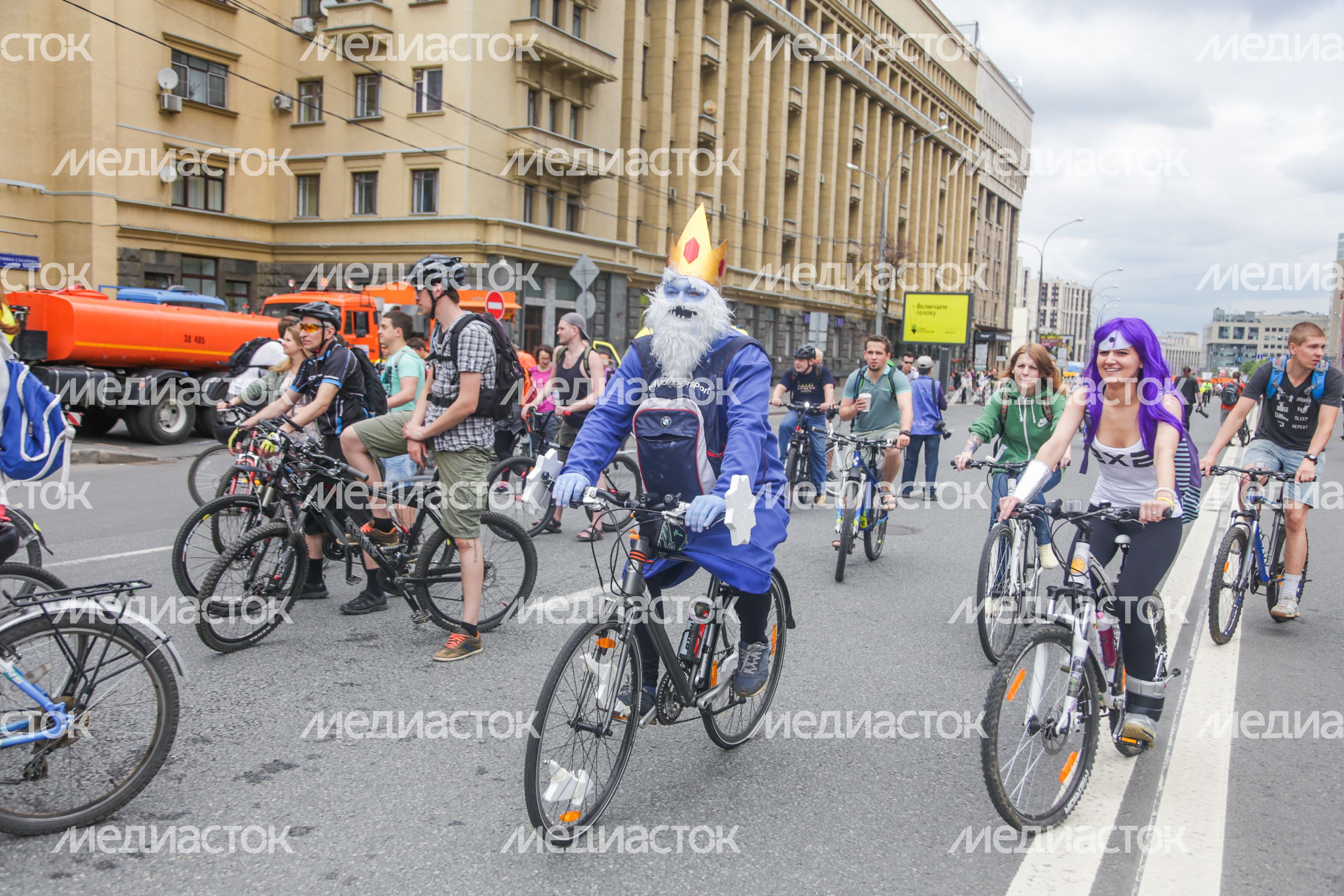 Велопарад в Москве