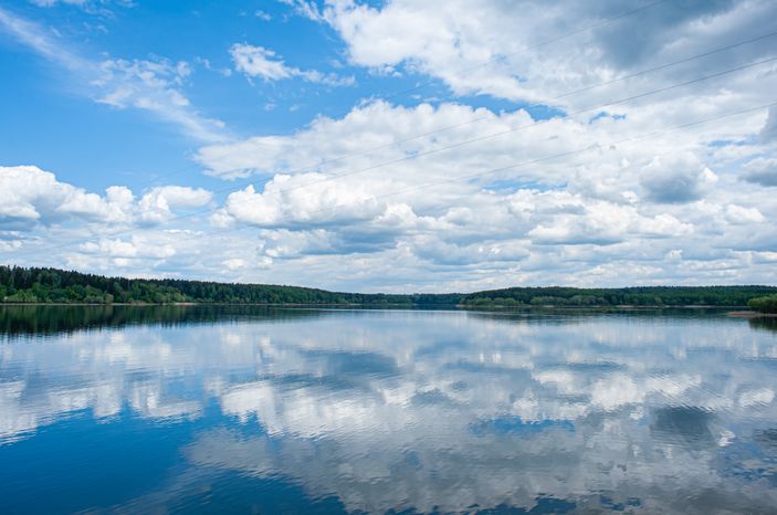 Весенние виды города Руза