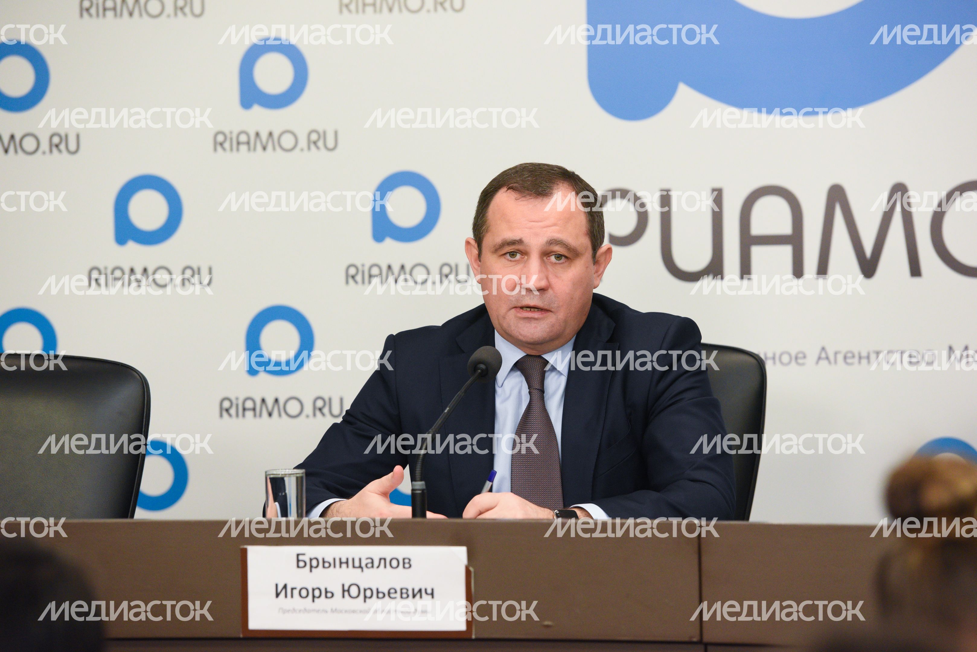 Пресс-конференция председателя Московского областного парламента Игоря Брынцалова, посвященная итогам работы Думы за 2019 год