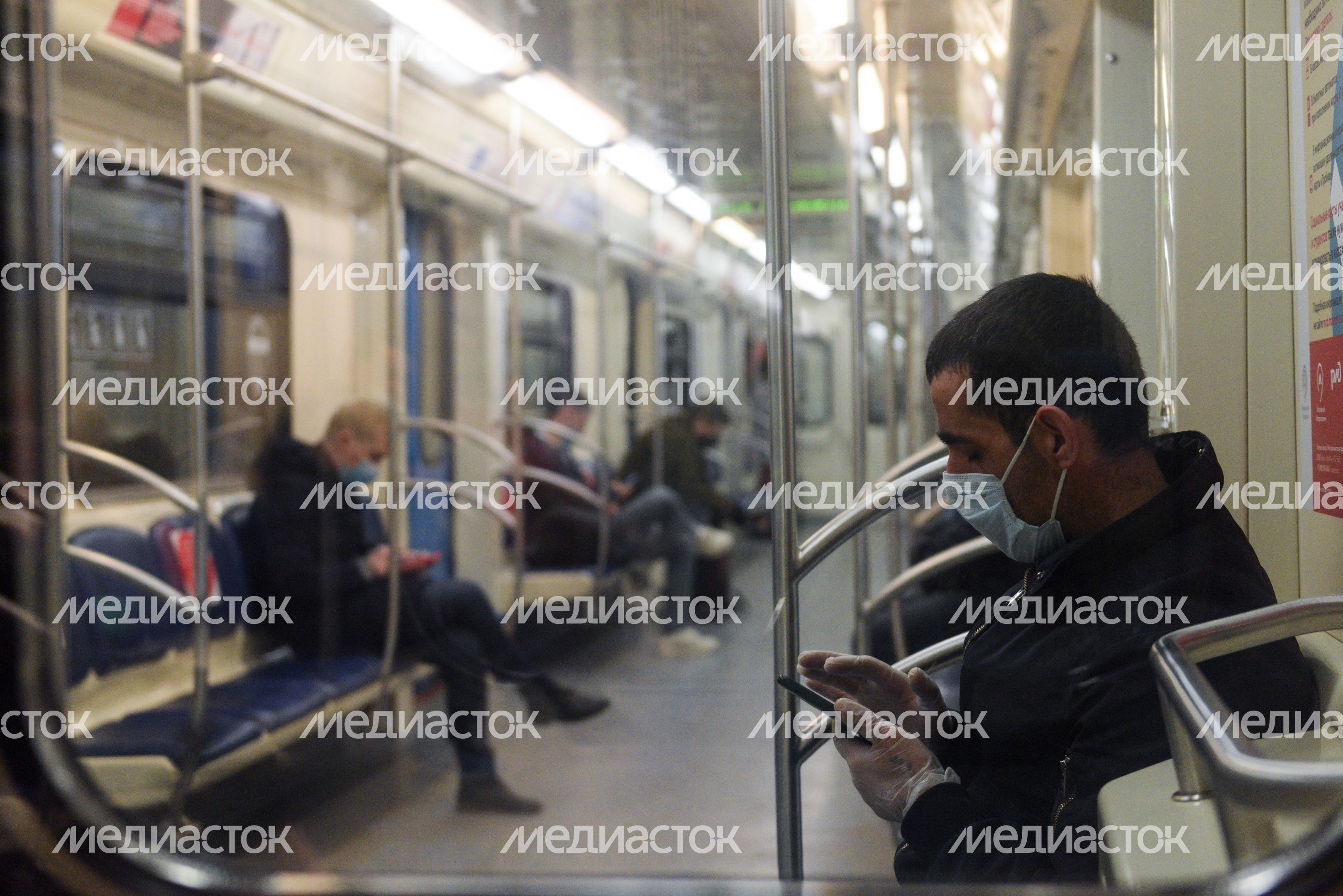 Московский регион во время «масочного режима» в связи с угрозой распространения коронавируса