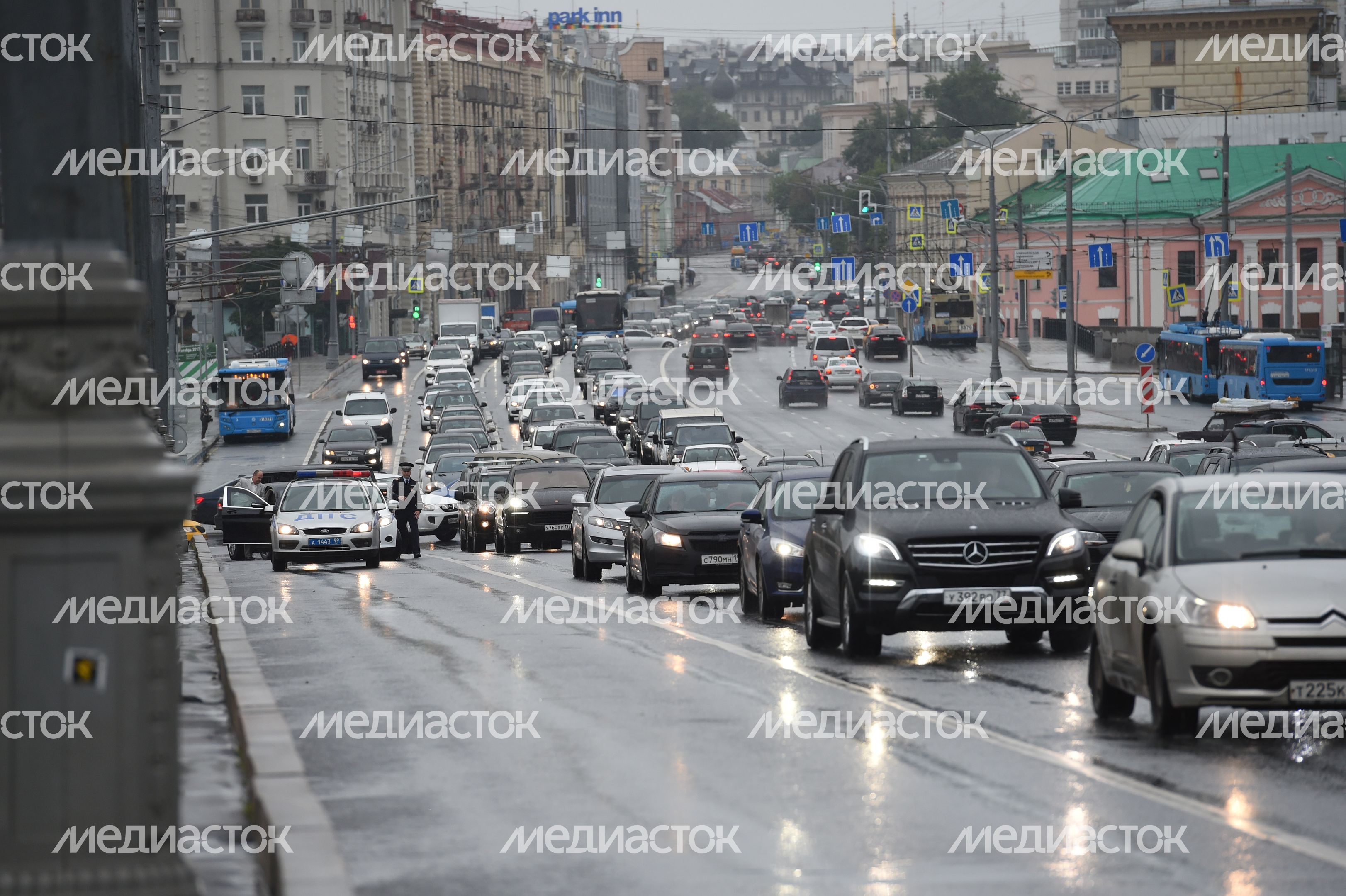 Пробки в Москве