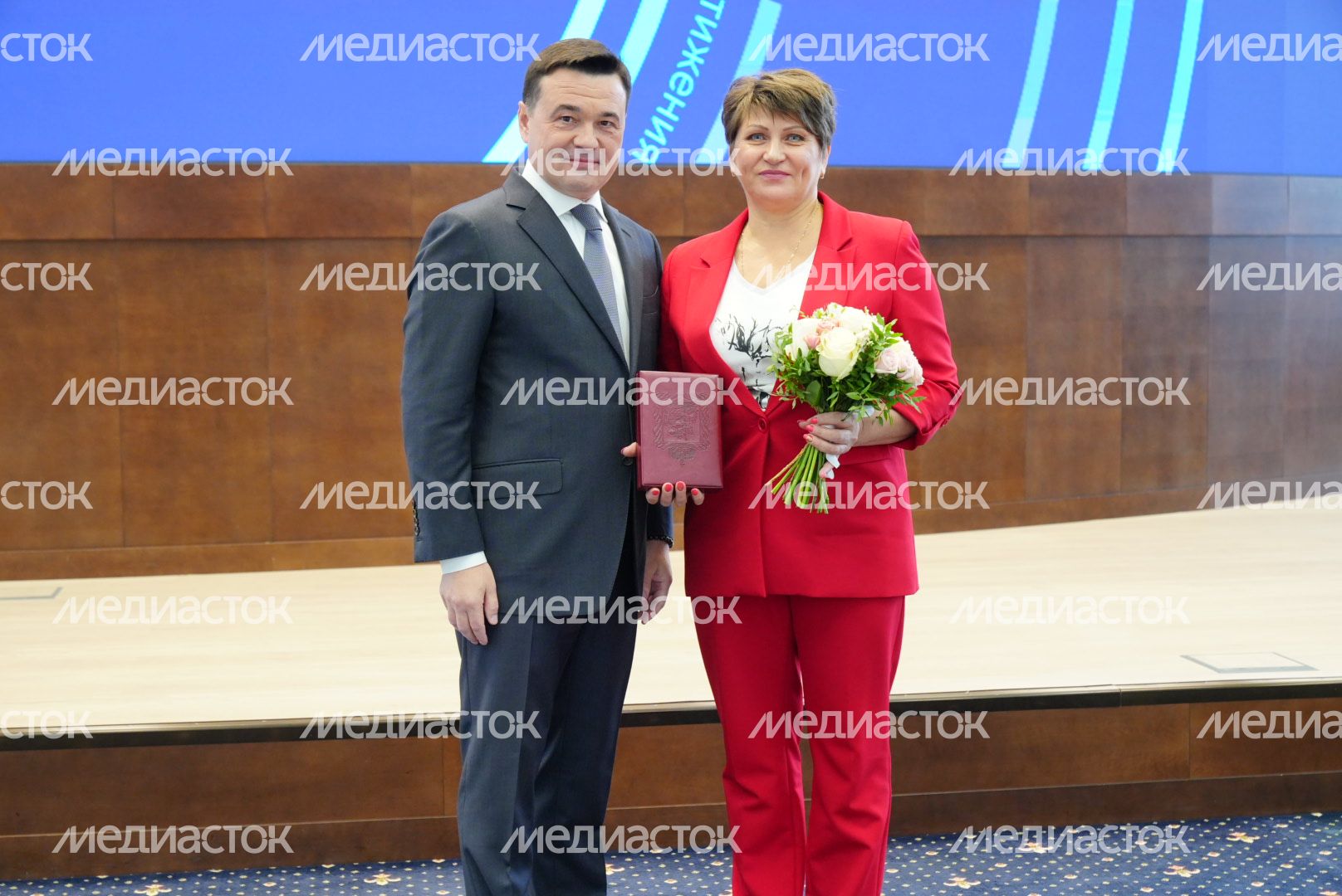 Торжественное мероприятие, посвященное Дню учителя, с участием Губернатора Подмосковья