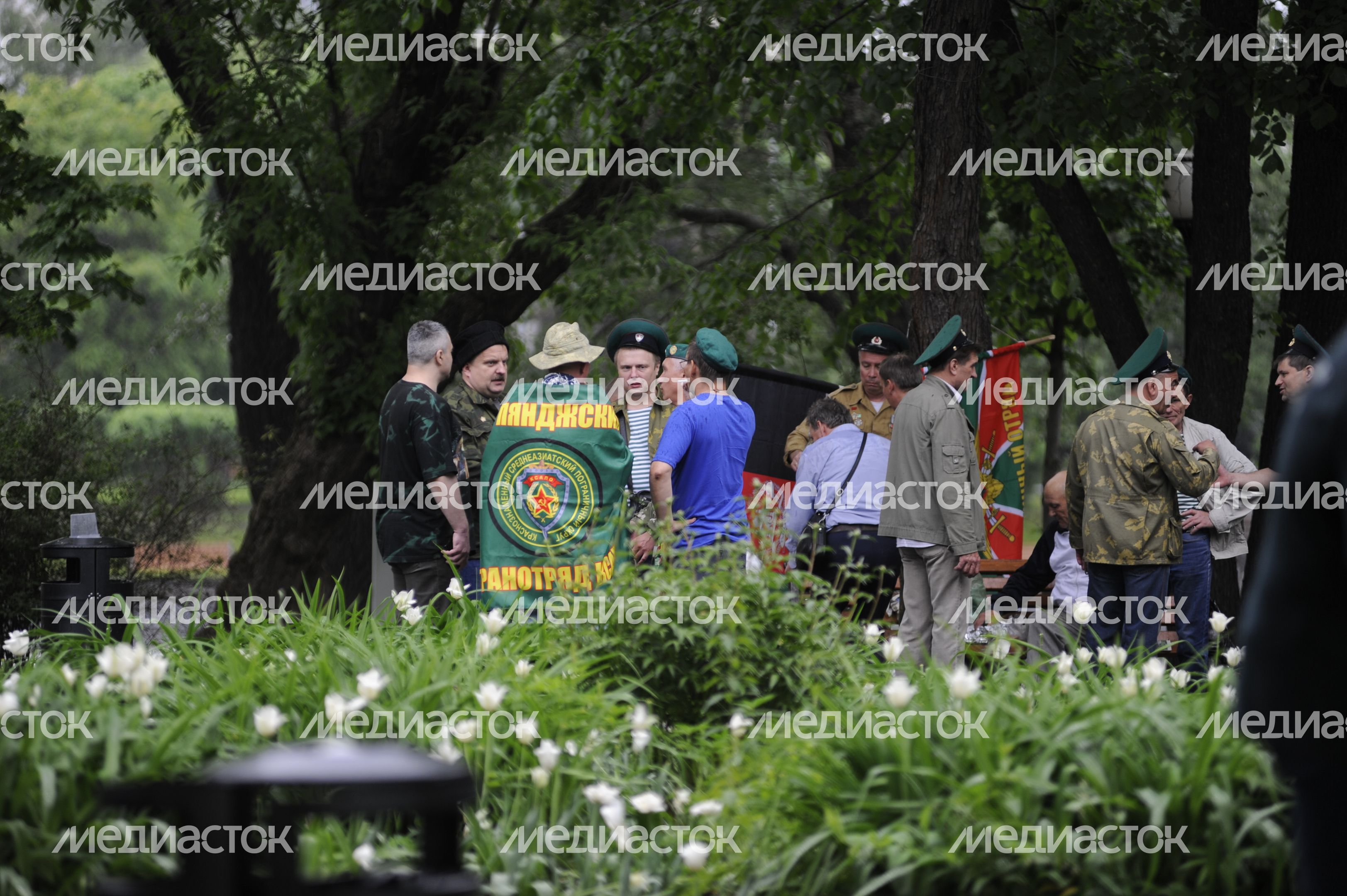 День пограничника в Москве