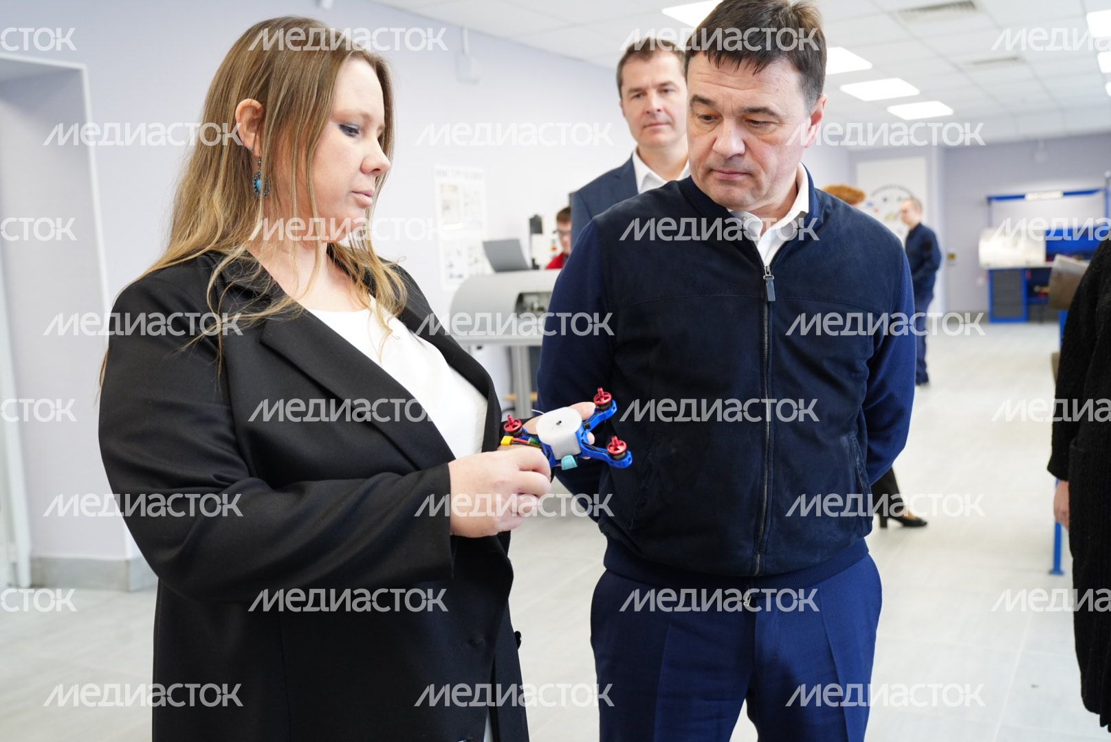 Посещение губернатором Люберецкого техникума