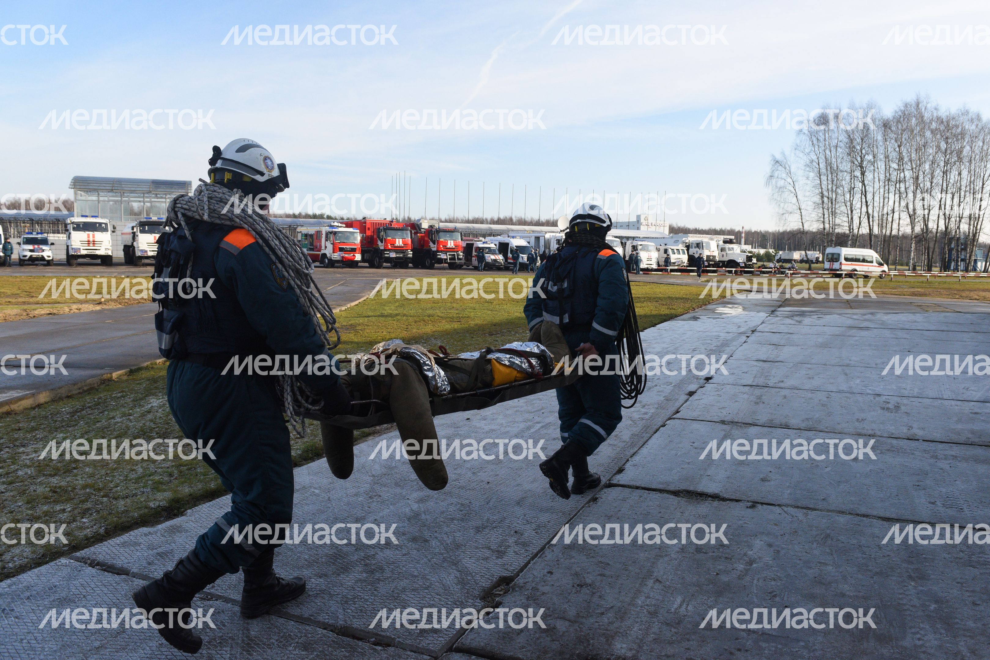 Подтверждение квалификации спасателей международного класса
