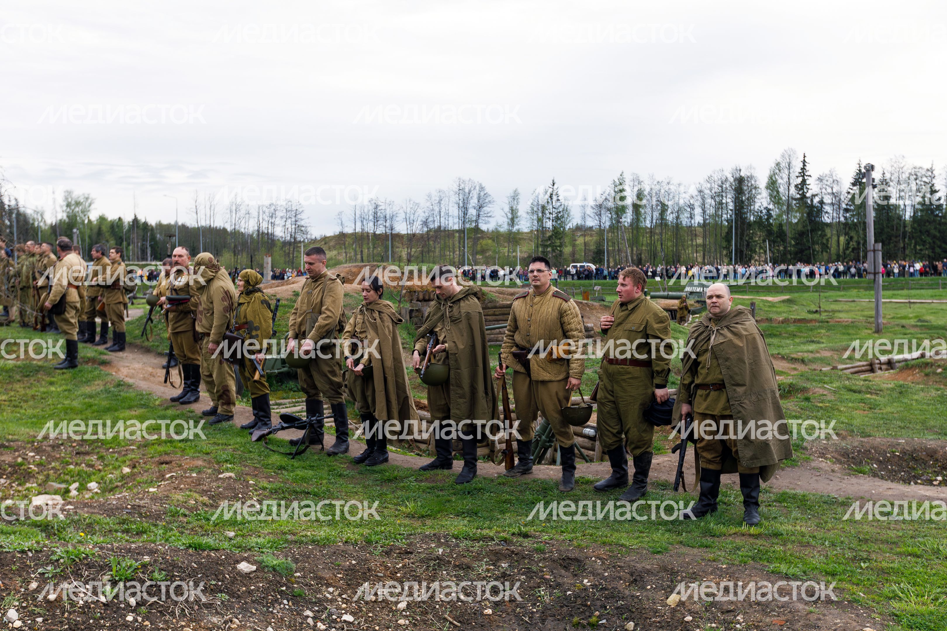 День Победы в Центральном парке «Патриот» Одинцовского округа: военно-историческая реконструкция «В логове зверя»