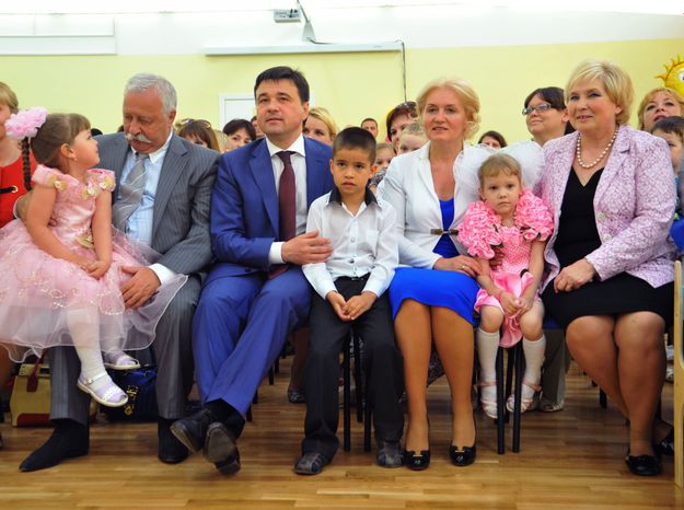 Андрей Воробьев на Дне защиты детей