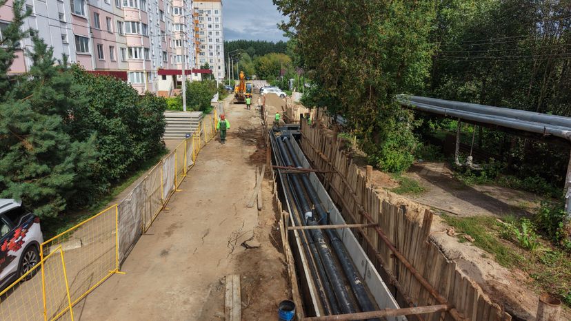 Модернизация систем теплоснабжения в Клину