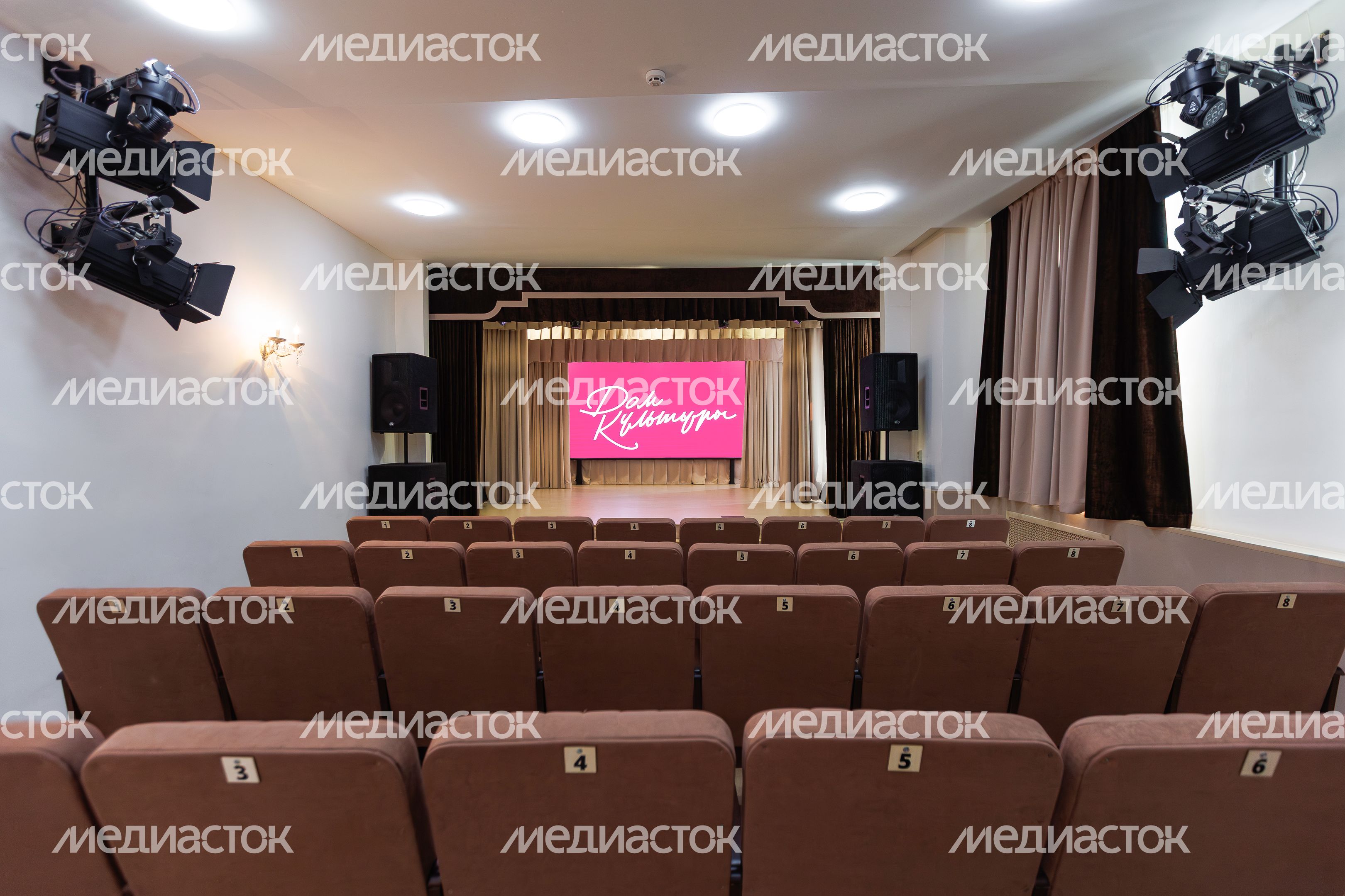 Дом культуры «Импульс» в поселке Челюскинский Пушкинского округа после капитального ремонта Дом культуры «Импульс» в поселке Челюскинский Пушкинского округа после капитального ремонта