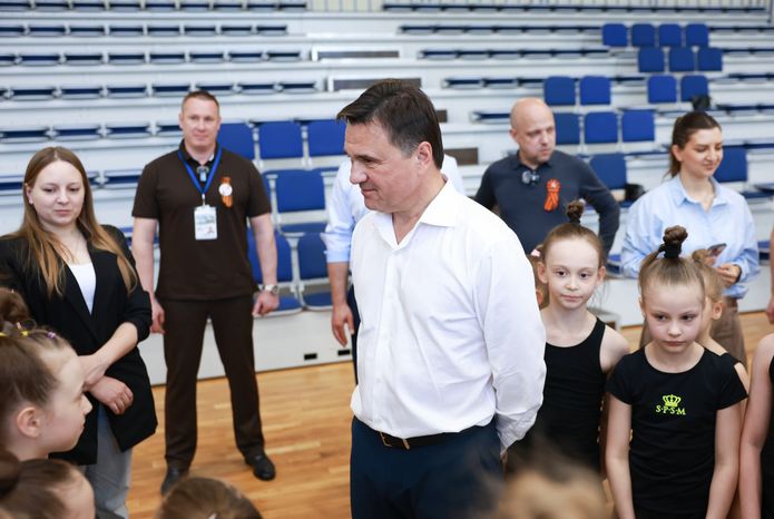 Андрей Воробьев посетил ФОК "Арсенал" в Можайском муниципальном округе