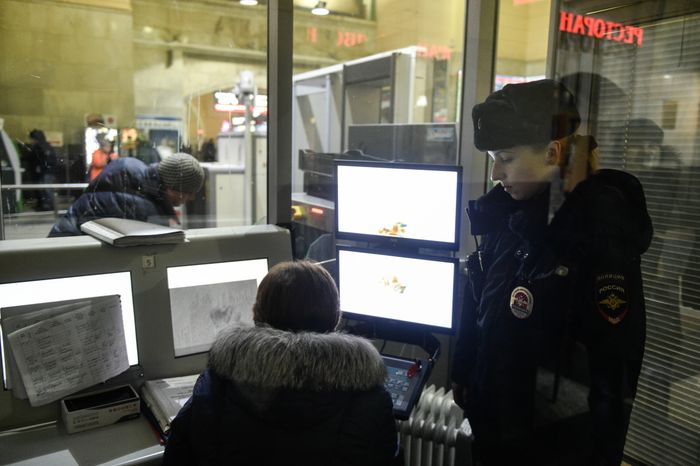  Работа Полиции на Казанском вокзале