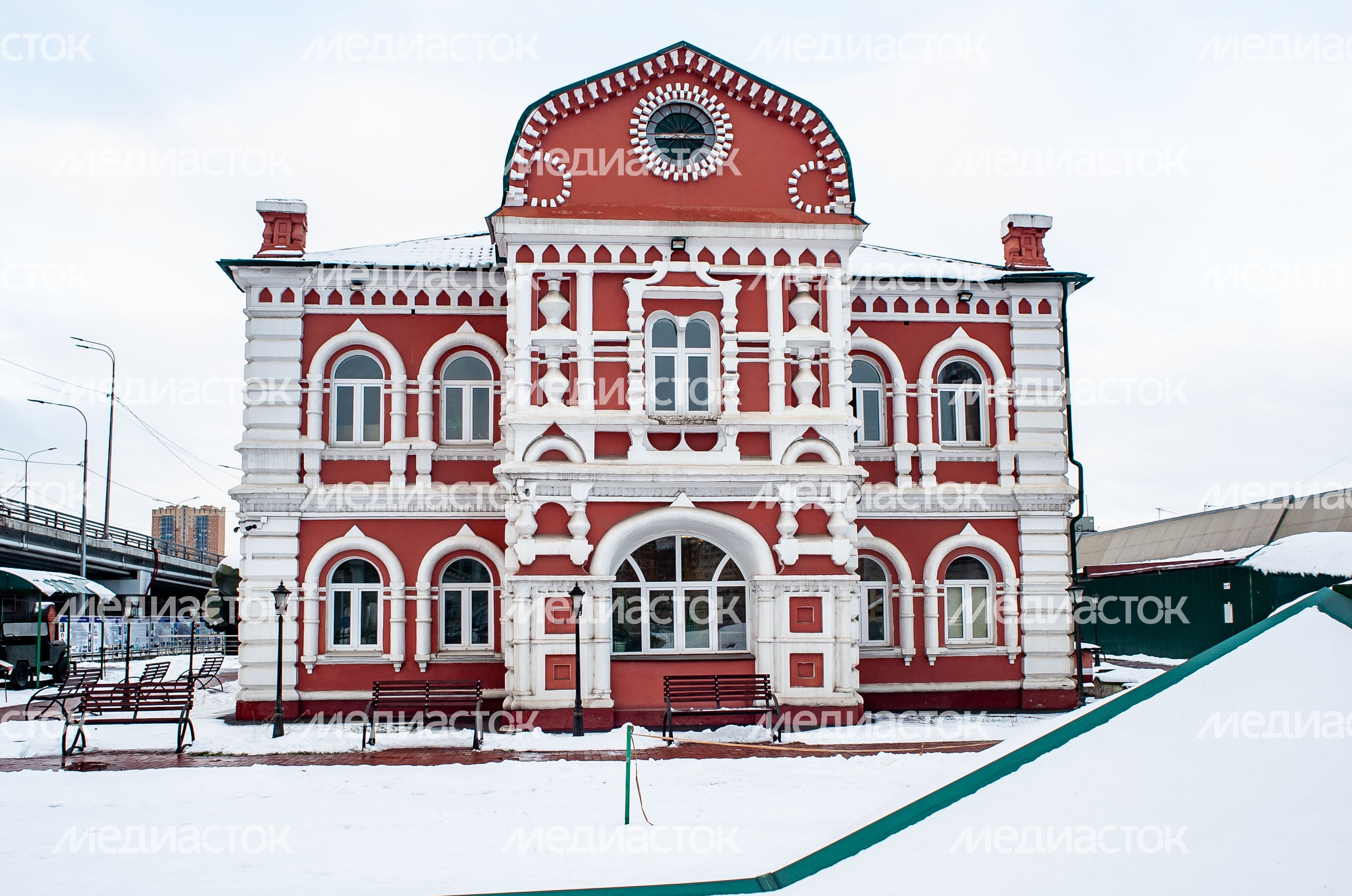 Зимние виды города Одинцово