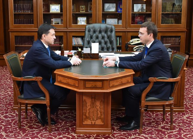 Рабочая встреча Губернатора МО с руководством Рузского района