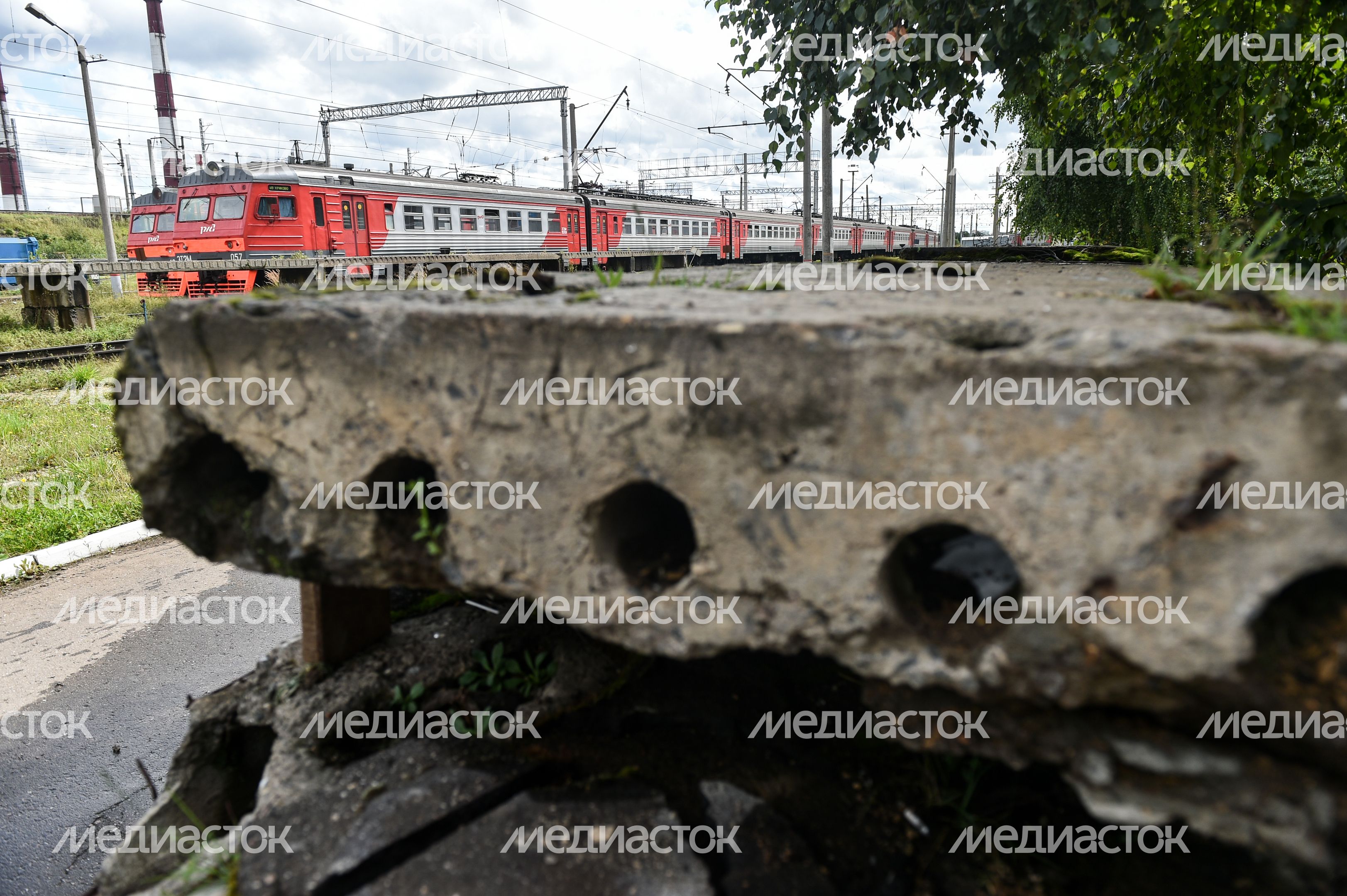 Работа электро-депо Крюково МКЖД