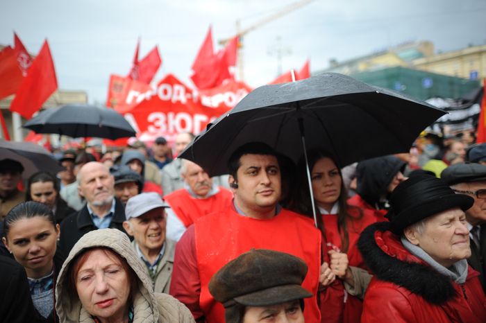 Первомайская демонстрация в Москве