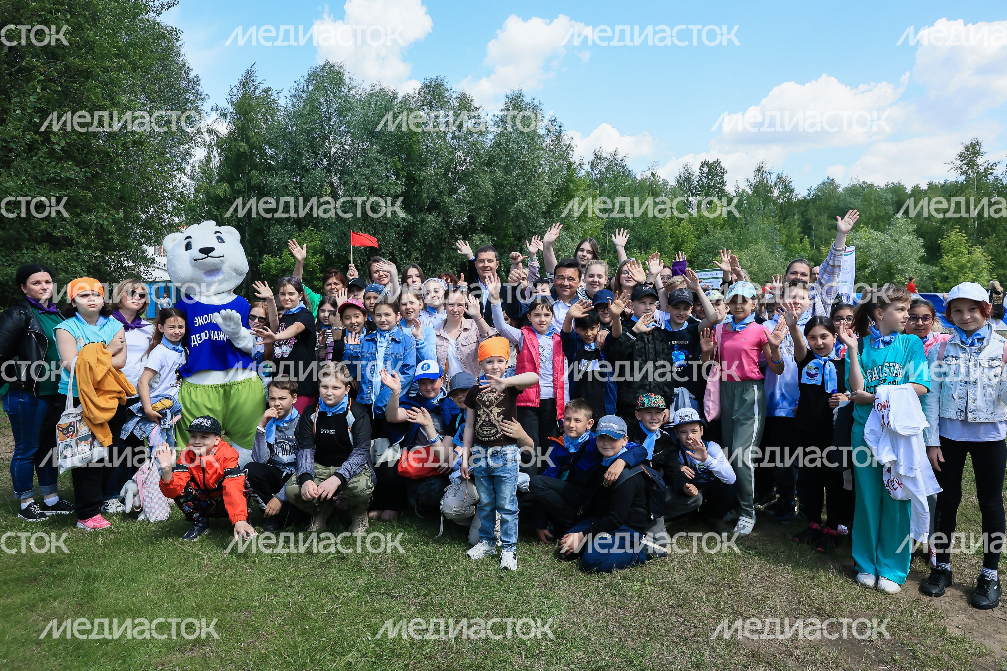 Посещение экологического фестиваля в Люберцах Губернатором Подмосковья