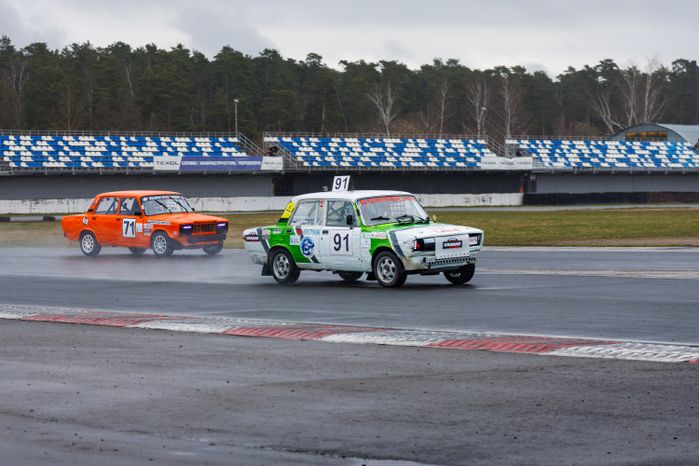 Открытие сезона ралли-кросса на гоночной трассе ADM Raceway в Мячково округа Люберцы