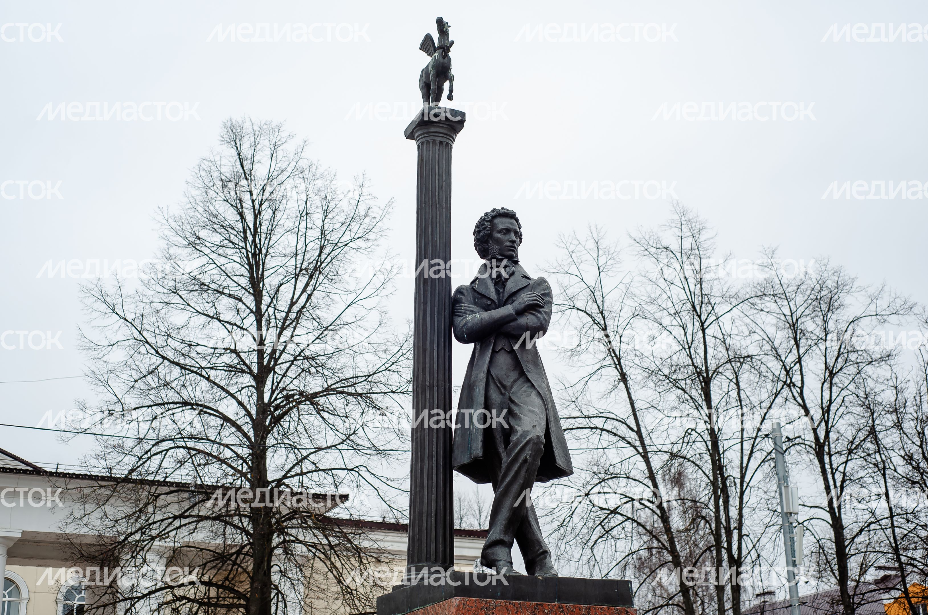 Зимние виды города Щелково
