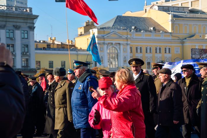 Митинг коммунистов в Москве