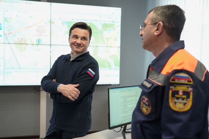 Андрей Воробьев проверил работу МОС АВС в Орехово-Зуеве