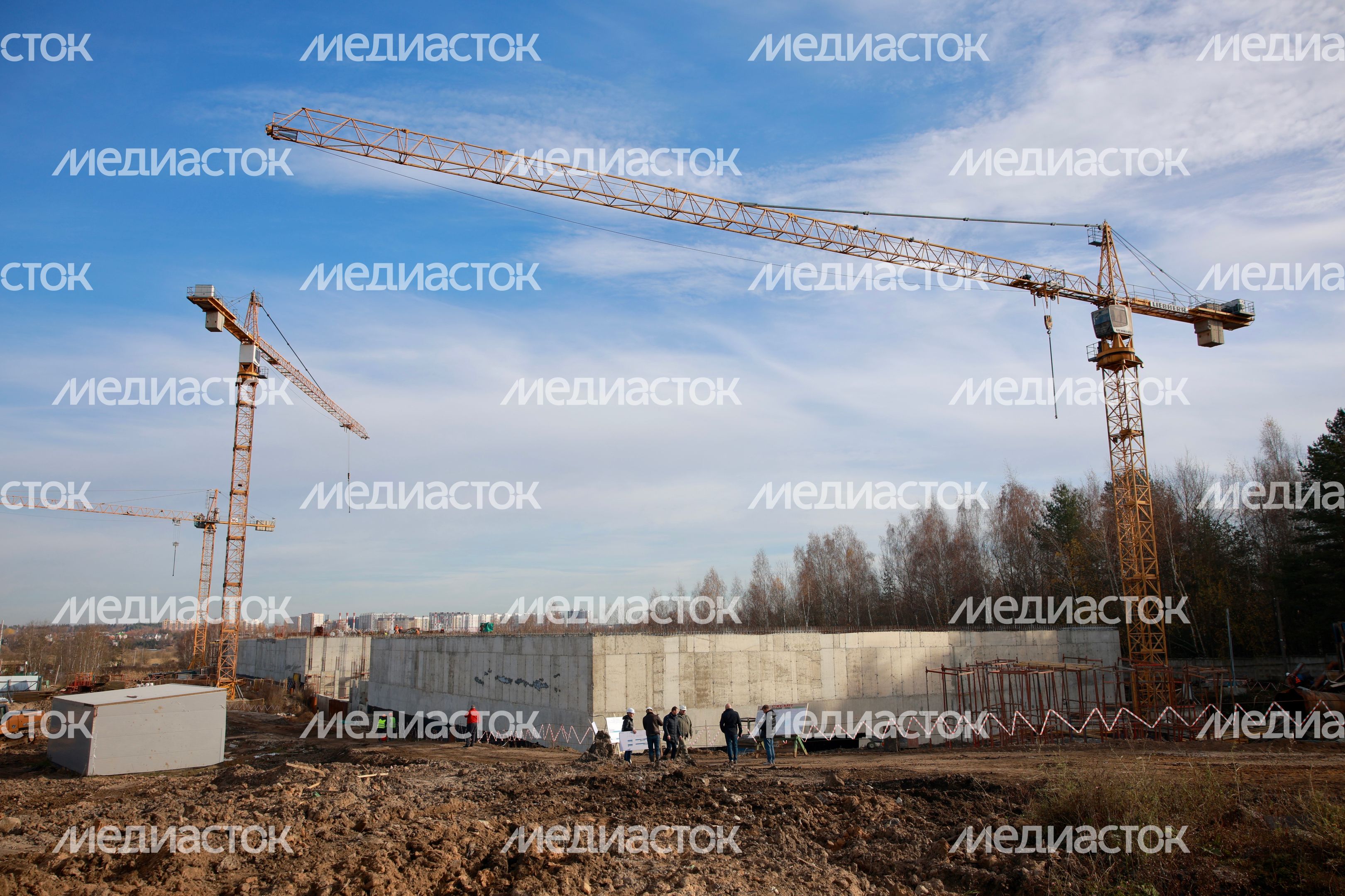 Реконструкция очистных сооружений в Звенигороде