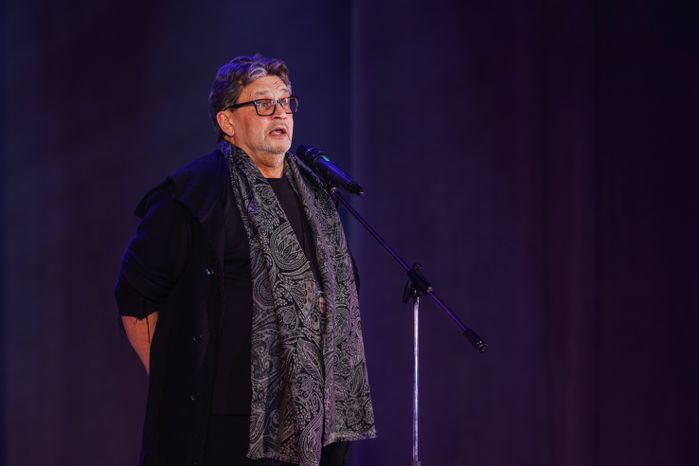 Актер Александр Домогаров на открытии Международного кинофестиваля имени Вячеслава Тихонова «17 мгновений…»