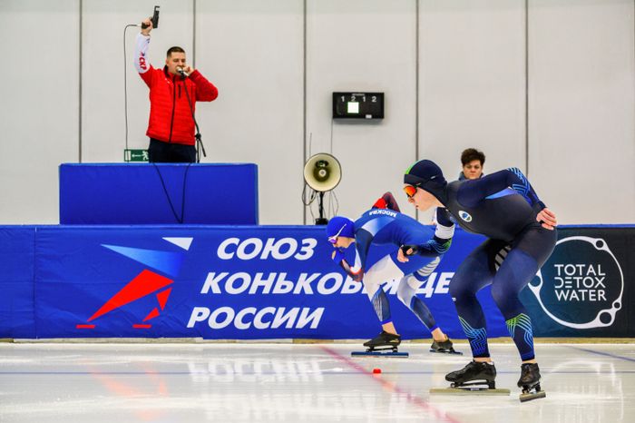 Чемпионат России по конькобежному спорту в Коломне