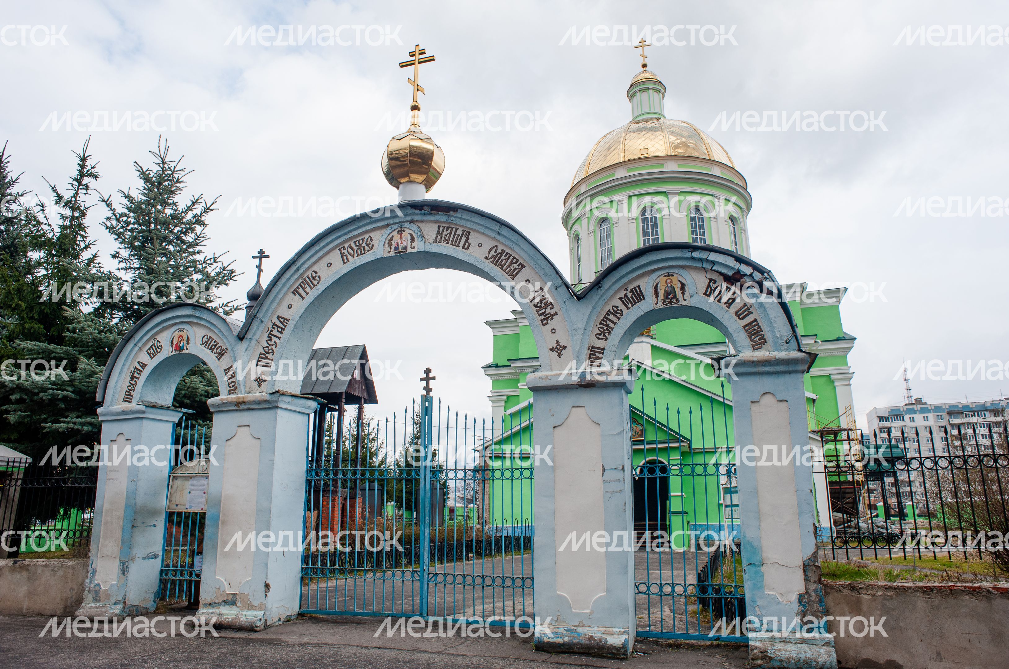 Весенние виды города Озёры
