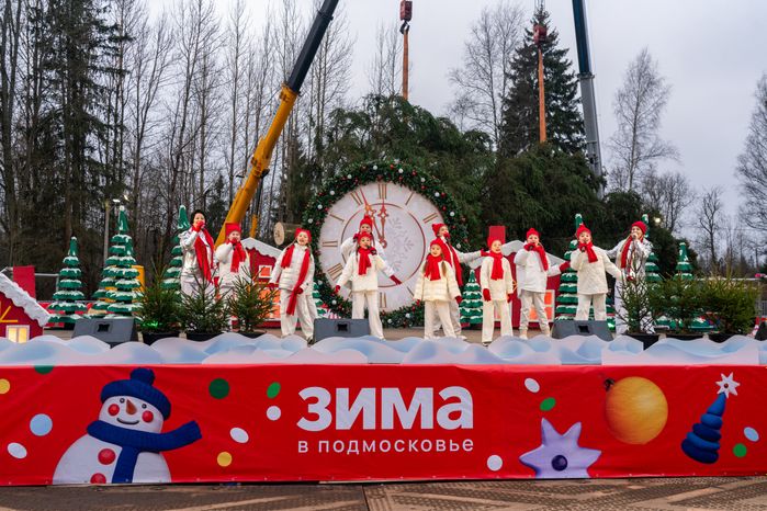 Главную новогоднюю елку страны спилили в Рузском округе