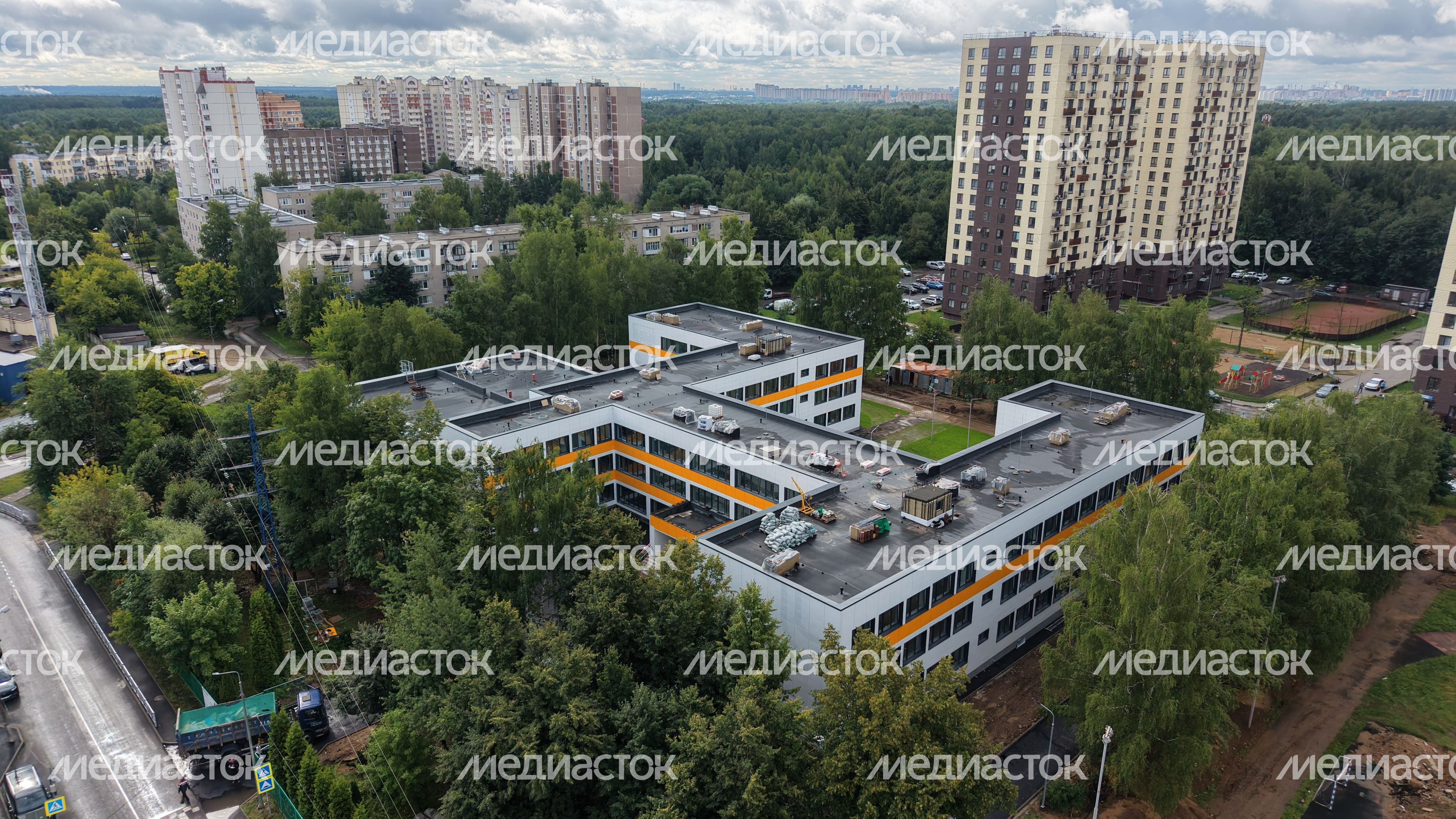 Капремонт школы №2 в Лобне