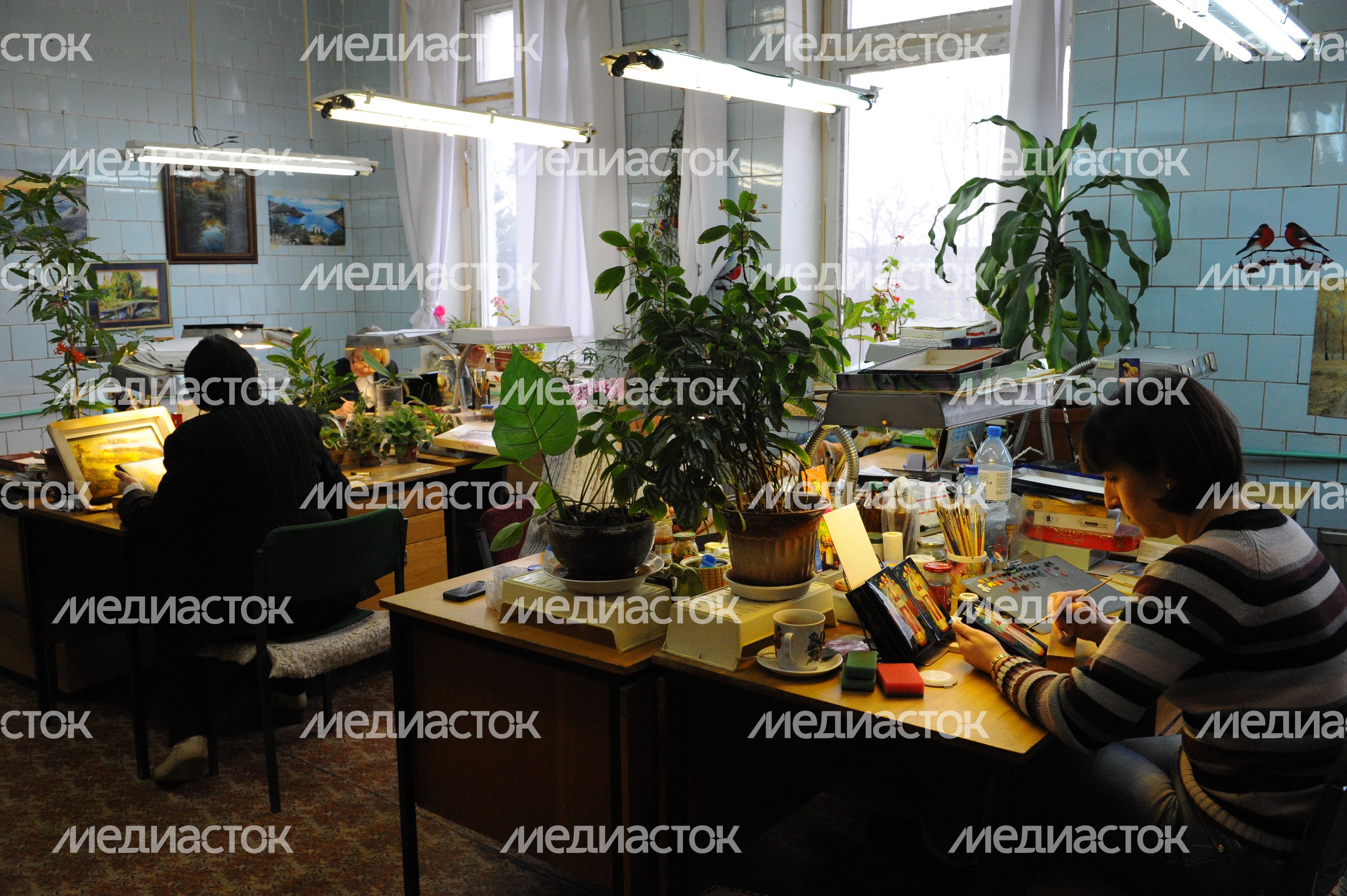 Федоскинская фабрика миниатюрной живописи