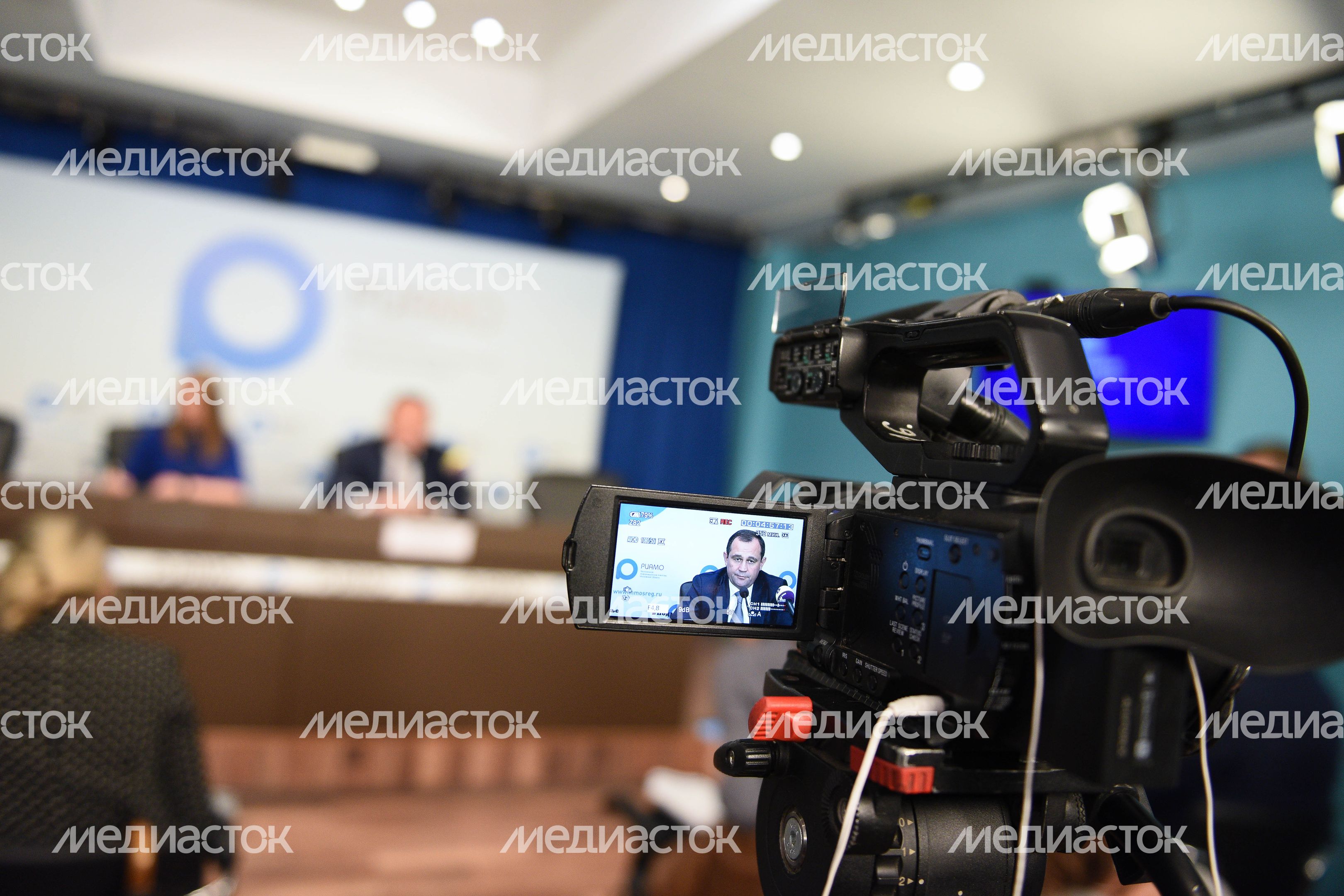 Пресс-конференция председателя Московской областной думы Игоря Брынцалова