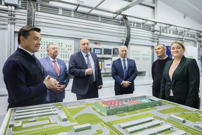 Открытие селекционно-племенного комплекса в Сергиево-Посадском округе с участием Губернатора Подмосковья