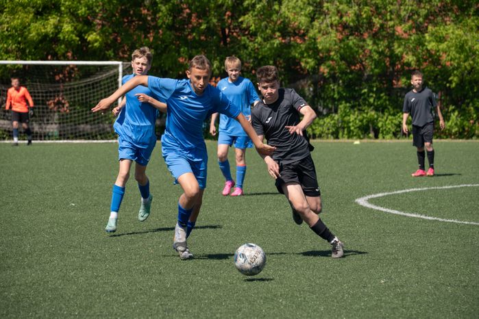 Финал регионального турнира по футболу "Кожаный мяч" в Подольске