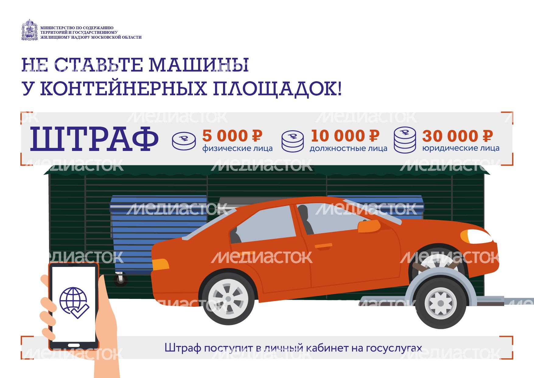Запрет на парковку Соц
