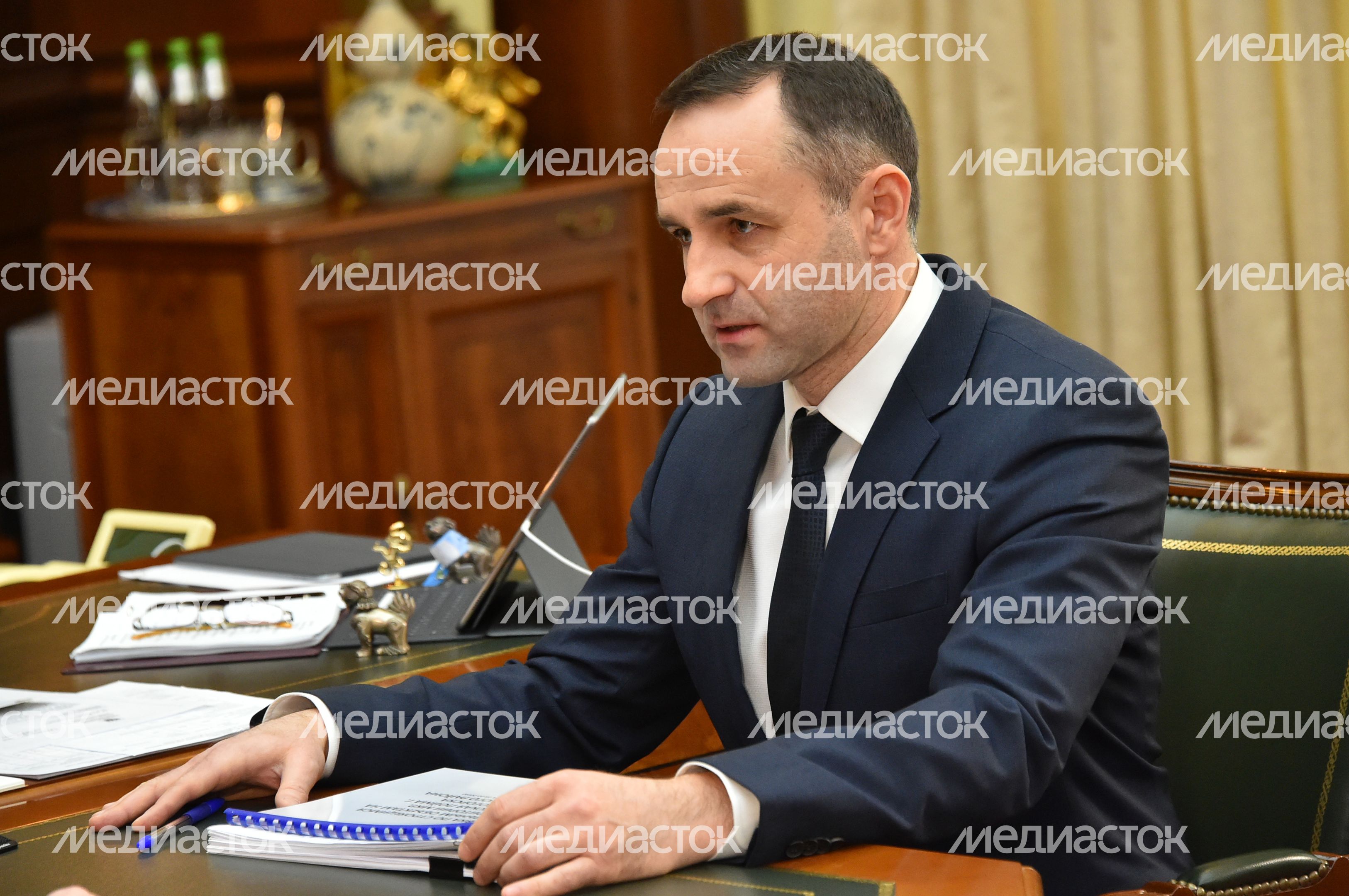 А. Воробьев провел рабочую встречу с главой Красногорского района