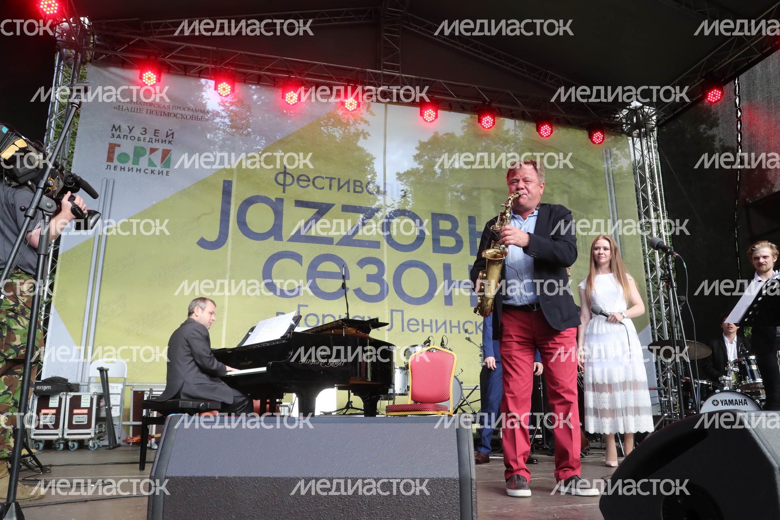 Визит Андрея Воробьева на  IV Международный фестиваль «Jazzовые сезоны» в Ленинском муниципальном районе. 