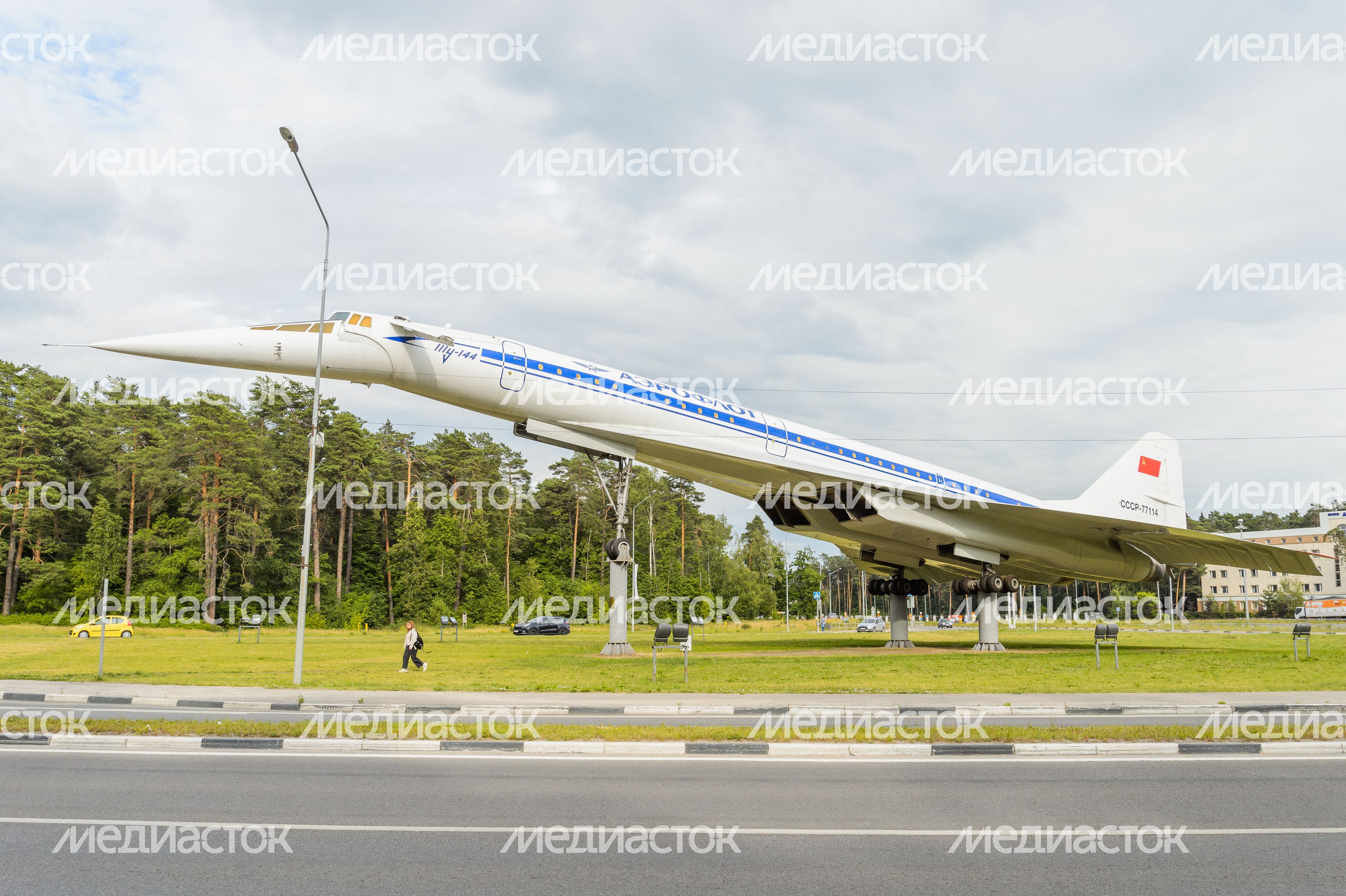 Памятник Ту-144 Памятник Ту-144