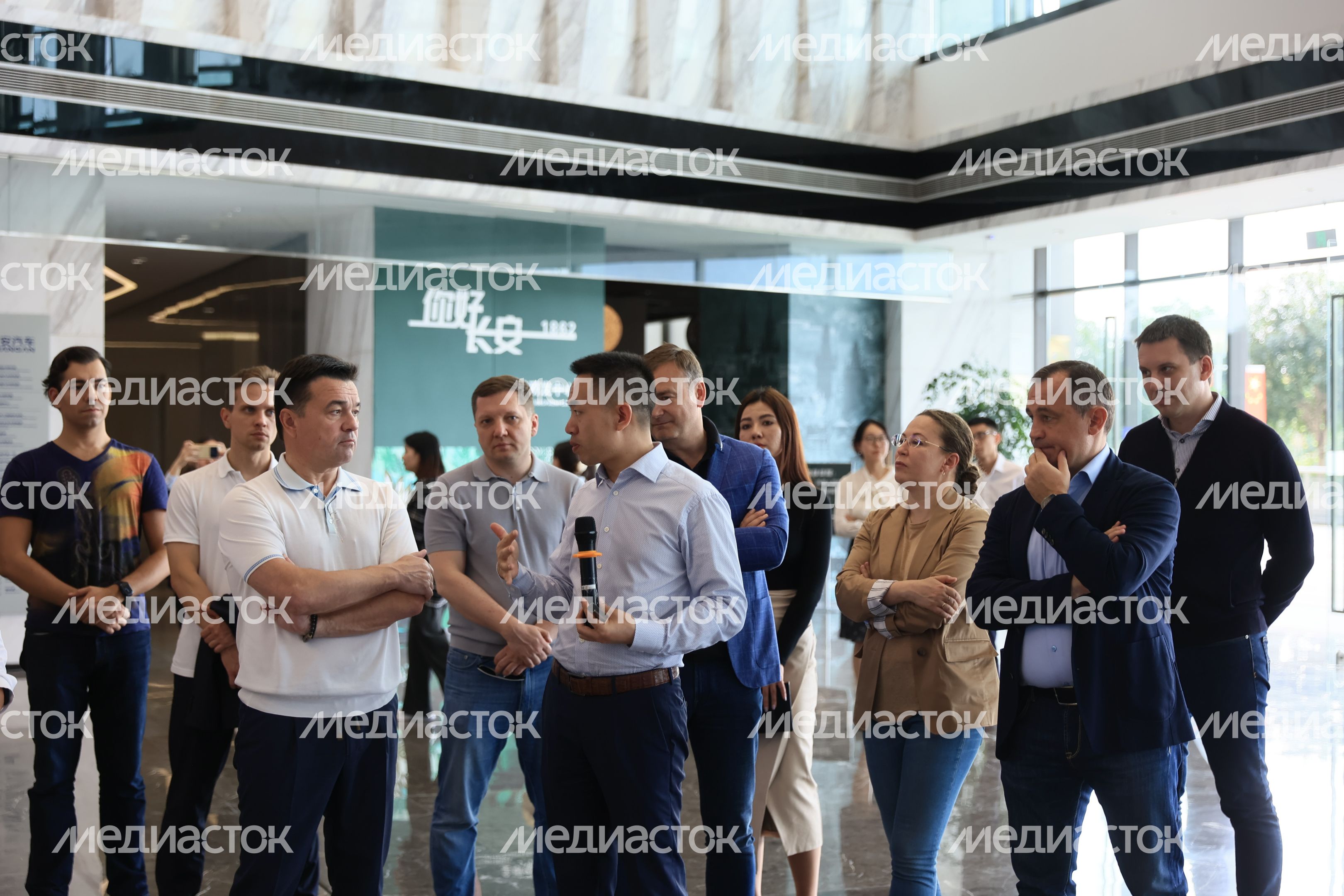Посещение автозавода Changan Automobile Group в Китае Губернатором Подмосковья