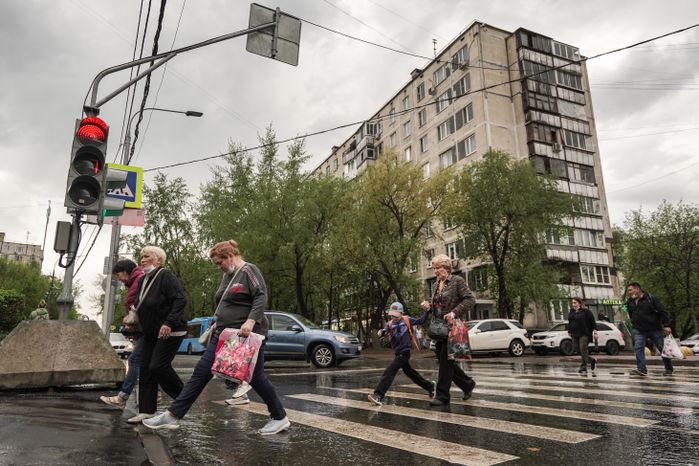 Дождливая погода в Москве