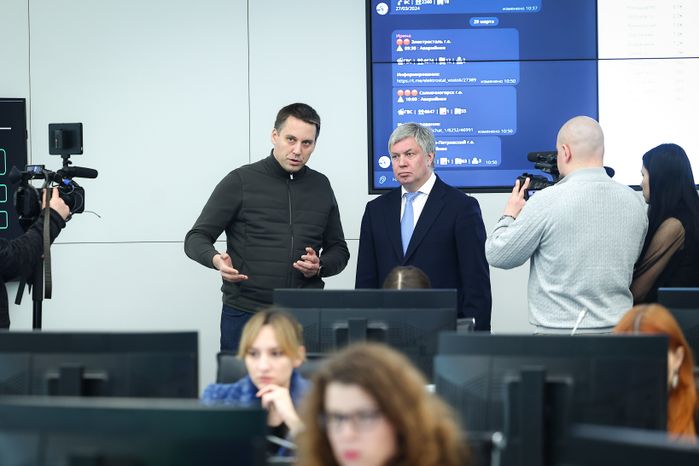 Губернатору Ульяновской области  представили Инфоцентр Подмосковья