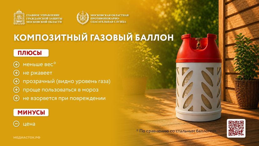 Газовый баллон на даче горизонталь 09